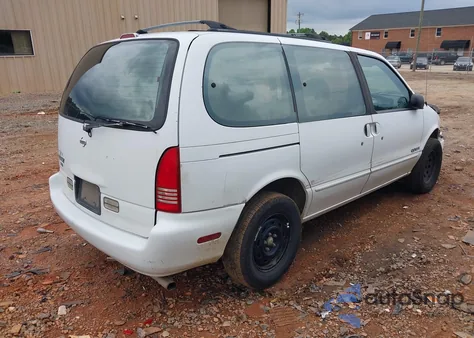 1997 Nissan Quest Gxe/Xe z USA, uszkodzony, nr VIN 4N2DN1114VD840473